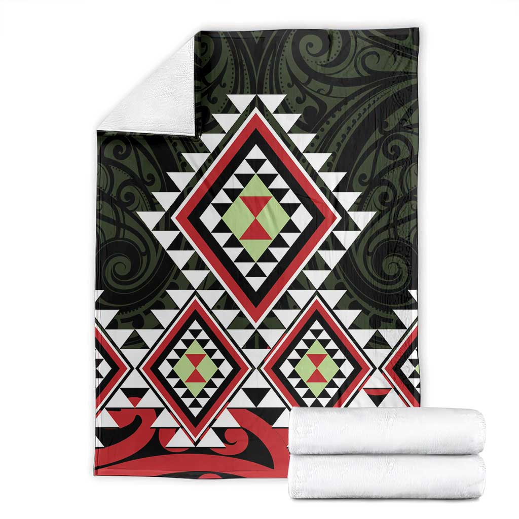 Kia Ora Aotearoa Blanket 2025 Pasifika Maori Taniko Motifs