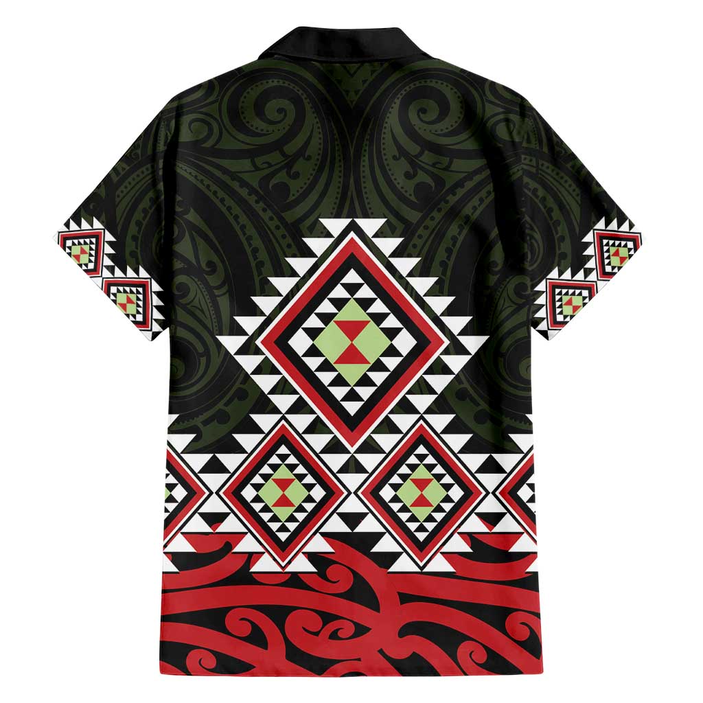 Kia Ora Aotearoa Hawaiian Shirt 2025 Pasifika Maori Taniko Motifs