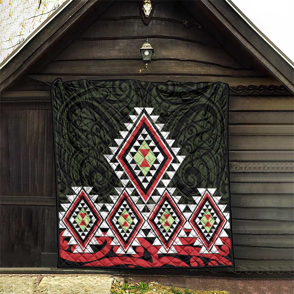 Kia Ora Aotearoa Quilt 2025 Pasifika Maori Taniko Motifs LT14 - Polynesian Pride