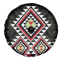 Kia Ora Aotearoa Spare Tire Cover 2025 Pasifika Maori Taniko Motifs