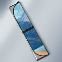 New Zealand South Island Auto Sun Shade Te Waipounamu Aoraki Kea Bird - Polynesian Pride
