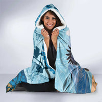 New Zealand South Island Hooded Blanket Te Waipounamu Aoraki Kea Bird LT14 - Polynesian Pride