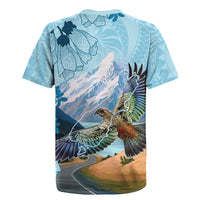 New Zealand South Island Rugby Jersey Te Waipounamu Aoraki Kea Bird