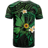 Polynesia Mental Health Awareness T Shirt Green Ribbon Be Kind To Your Mind