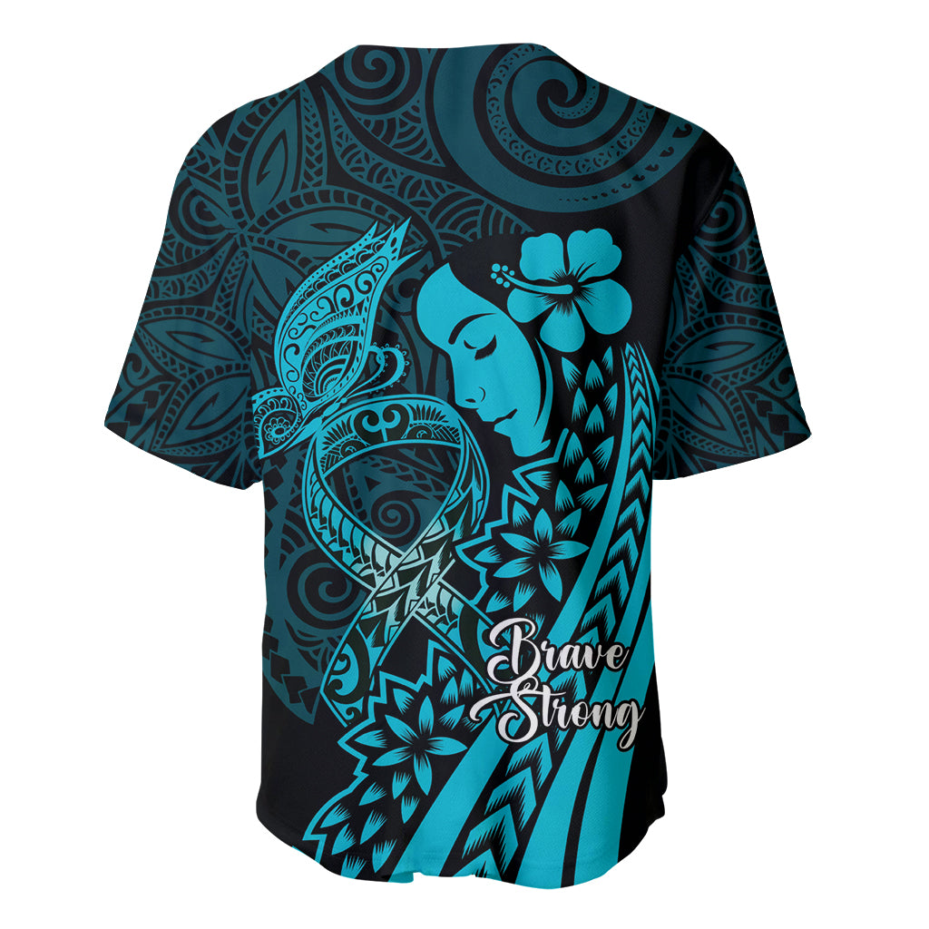 Polynesia World Ovarian Cancer Day Baseball Jersey You Matter Polynesian Women