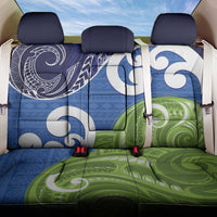 Southland New Zealand Back Car Seat Cover Maori Koru Flag Color