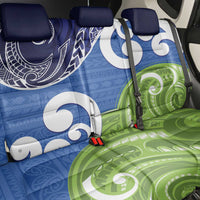 Southland New Zealand Back Car Seat Cover Maori Koru Flag Color