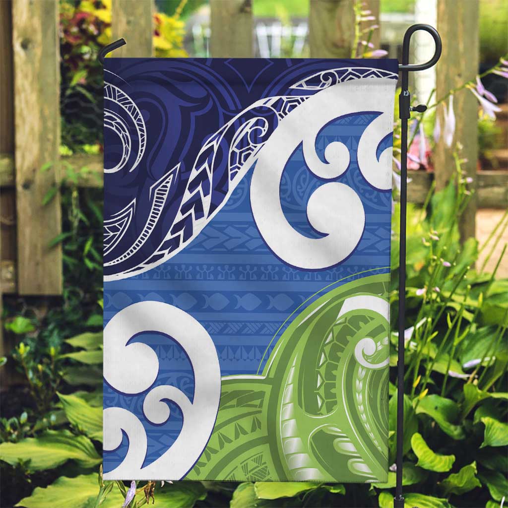 Southland New Zealand Garden Flag Maori Koru Flag Color