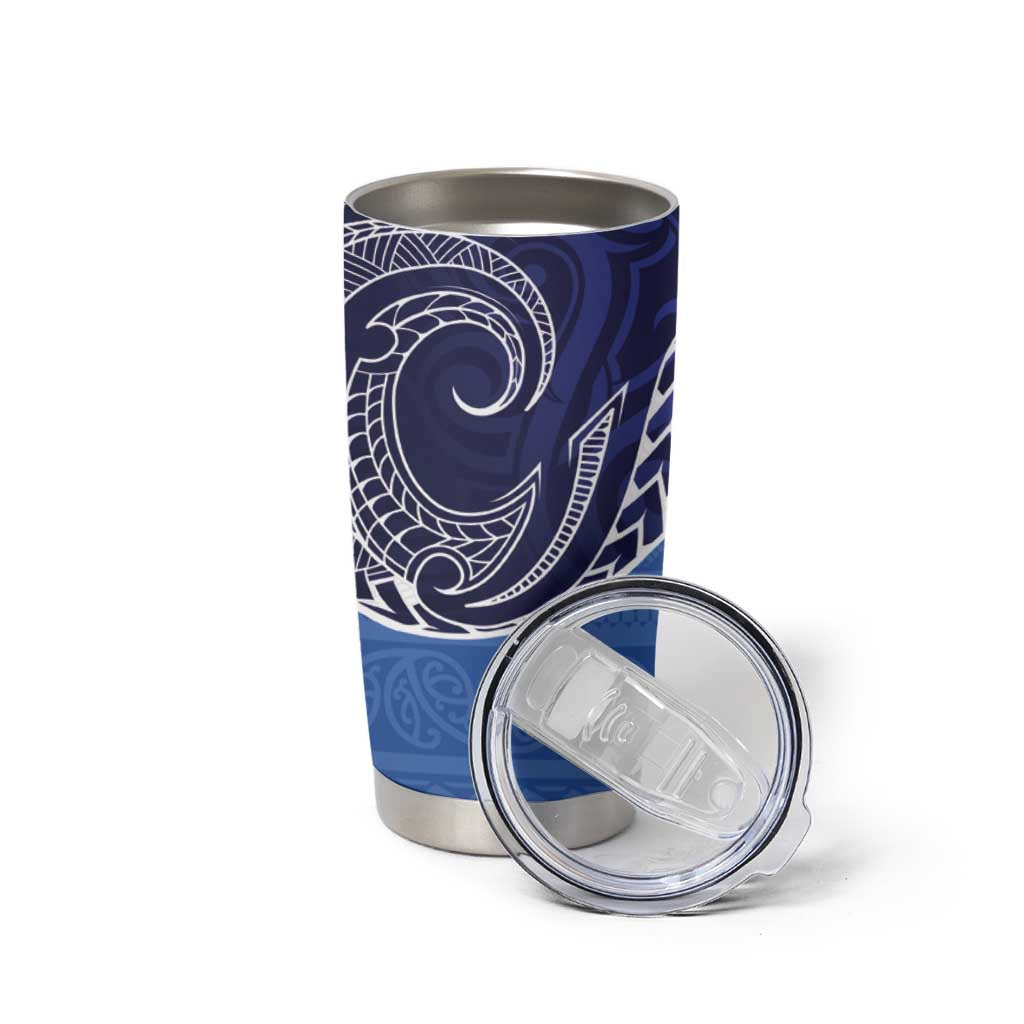 Southland New Zealand Tumbler Cup Maori Koru Flag Color