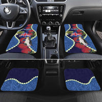 Southland Anniversary Day Car Mats Murihiku 1861 Maori Bird Mix Pohutukawa