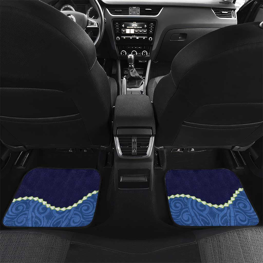 Southland Anniversary Day Car Mats Murihiku 1861 Maori Bird Mix Pohutukawa