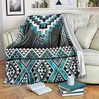 Paua Shell Taniko Pattern Aotearoa Blanket Niho Taniwha Mix Poutama