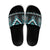 Paua Shell Taniko Pattern Aotearoa Slide Sandals Niho Taniwha Mix Poutama - Polynesian Pride