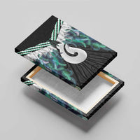 Aotearoa Korowai Motif Canvas Wall Art Hei Matau Poutama Maori Pattern