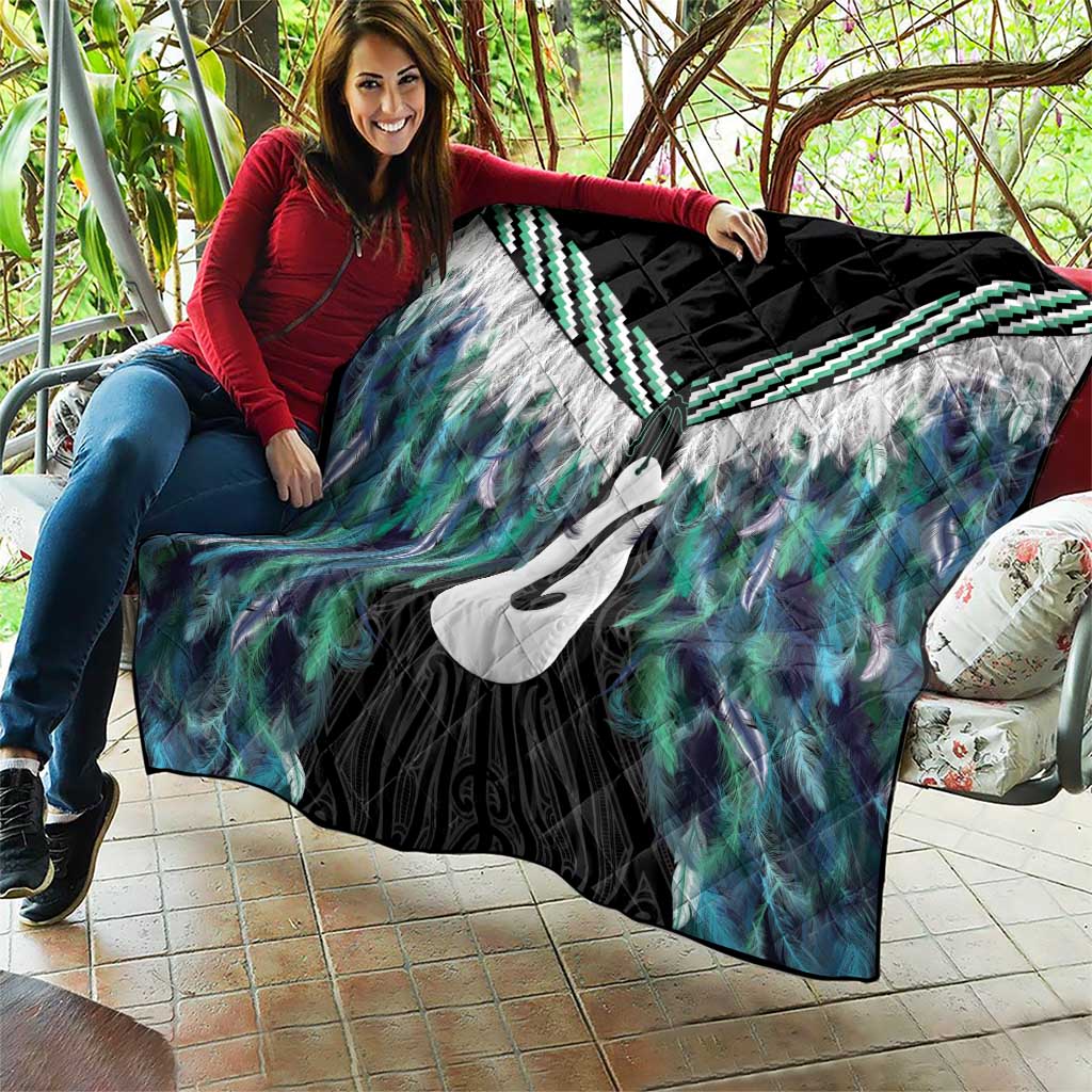 Aotearoa Korowai Motif Quilt Hei Matau Poutama Maori Pattern