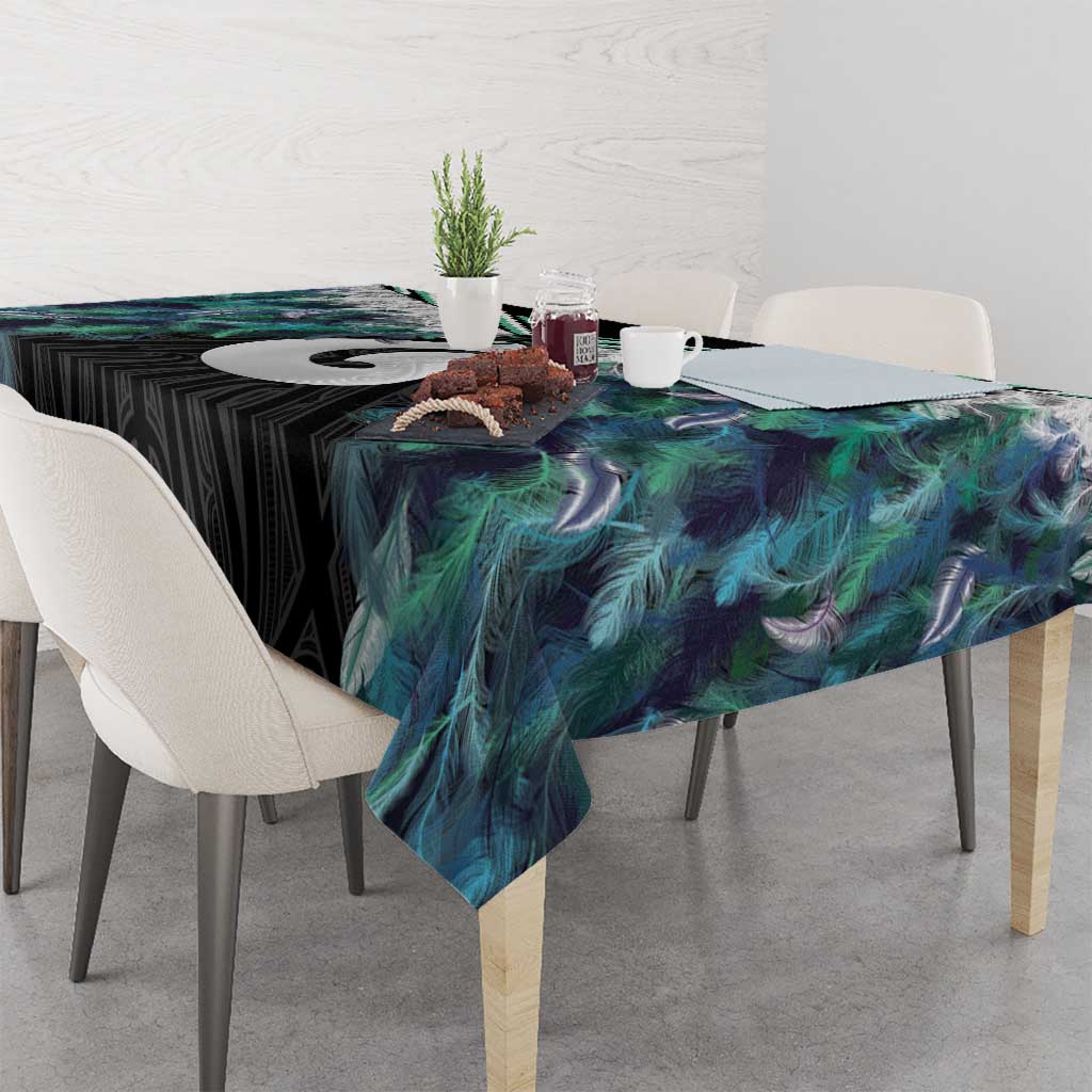 Aotearoa Korowai Motif Tablecloth Hei Matau Poutama Maori Pattern