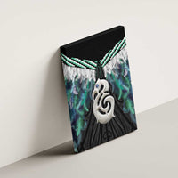 Aotearoa Korowai Motif Canvas Wall Art Hei Manaia Poutama Maori Pattern