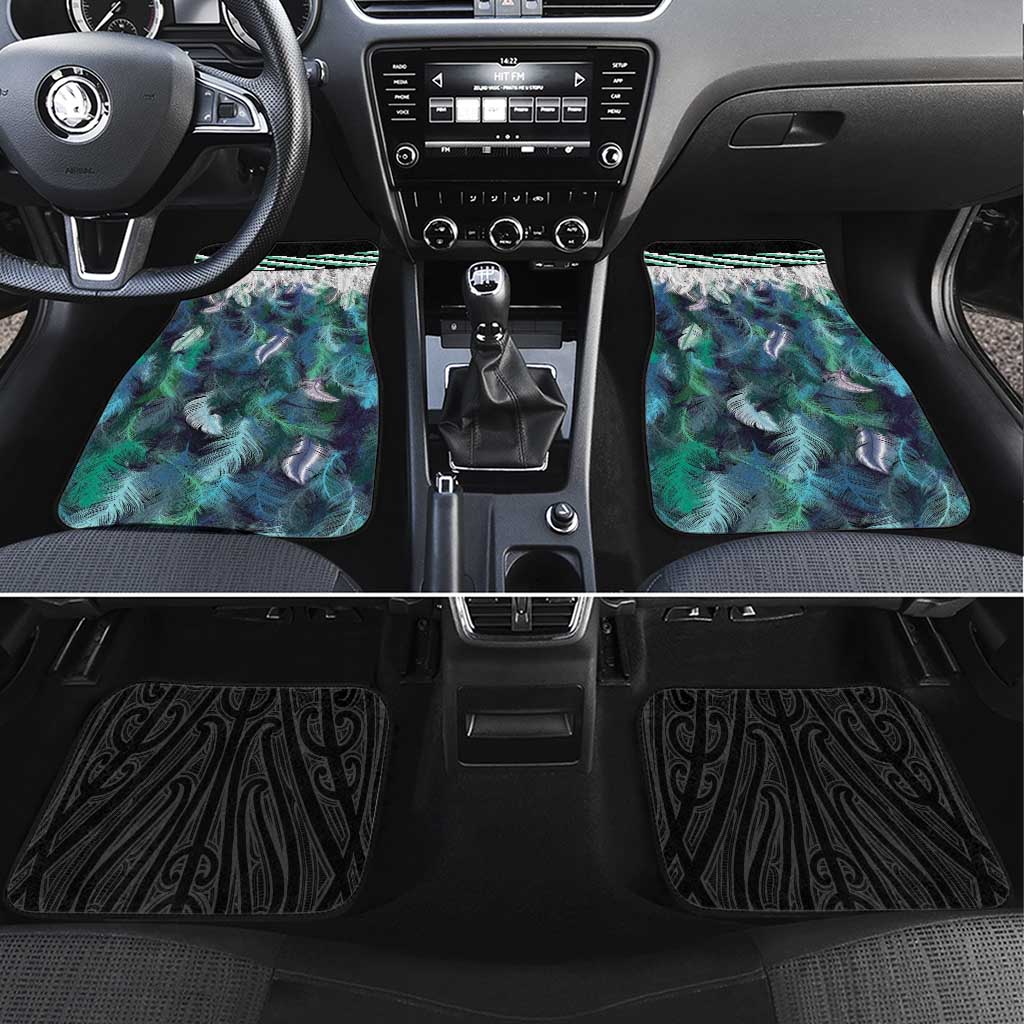 Aotearoa Korowai Motif Car Mats Hei Manaia Poutama Maori Pattern