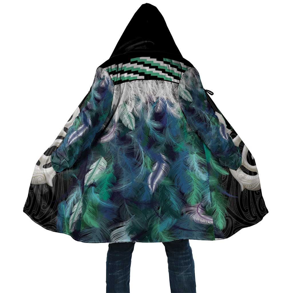 Aotearoa Korowai Motif Cloak Hei Manaia Poutama Maori Pattern - Polynesian Pride