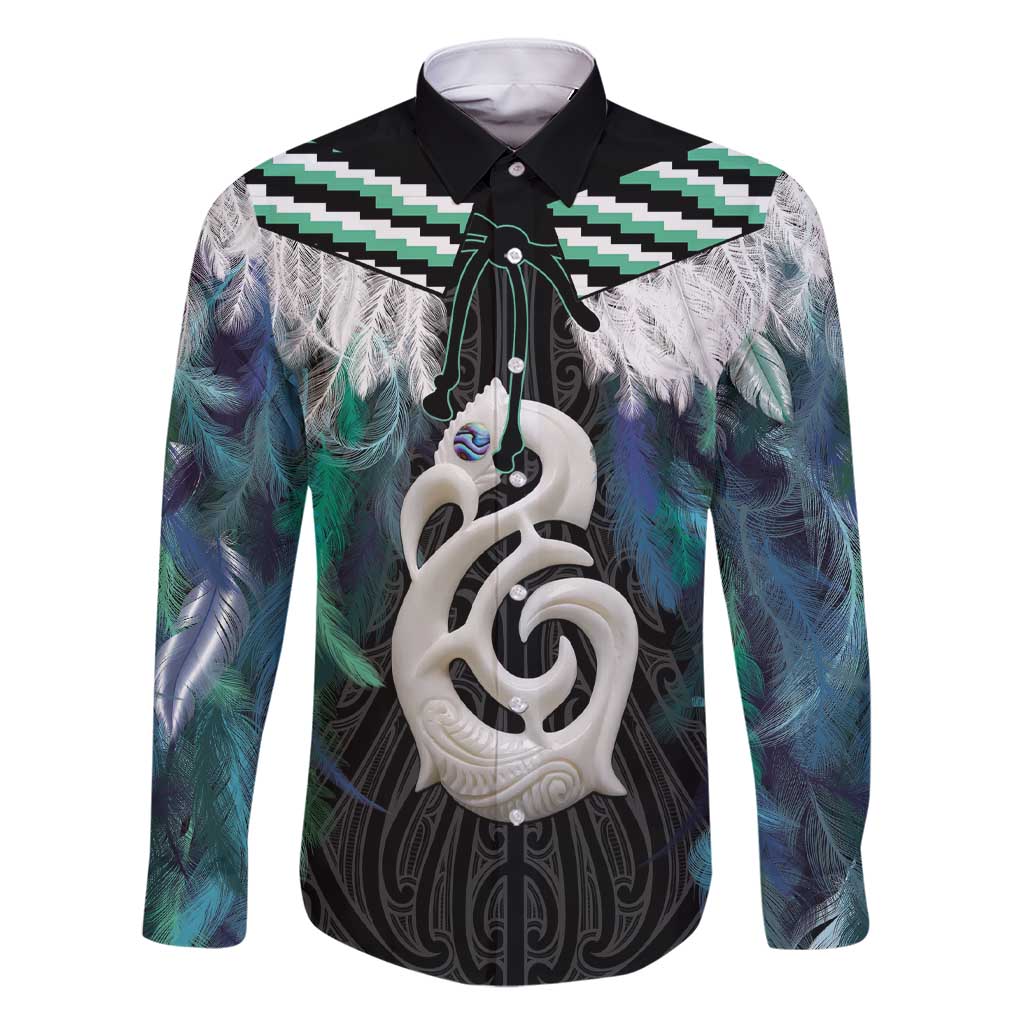 Aotearoa Korowai Motif Family Matching Short Sleeve Bodycon Dress and Hawaiian Shirt Hei Manaia Poutama Maori Pattern