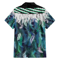 Aotearoa Korowai Motif Family Matching Summer Maxi Dress and Hawaiian Shirt Hei Manaia Poutama Maori Pattern