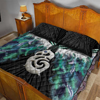 Aotearoa Korowai Motif Quilt Bed Set Hei Manaia Poutama Maori Pattern