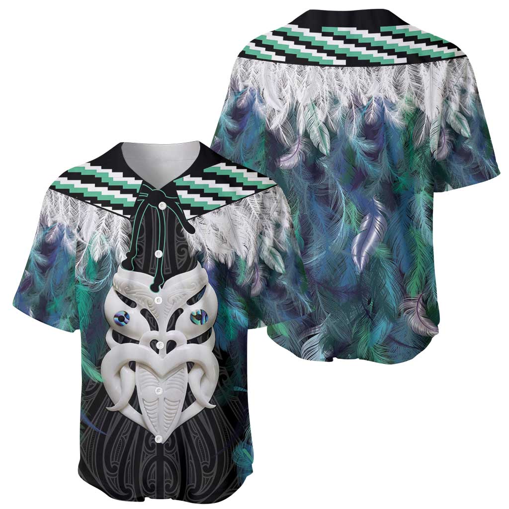 Aotearoa Korowai Motif Baseball Jersey Maori Wheku Poutama LT14 - Polynesian Pride