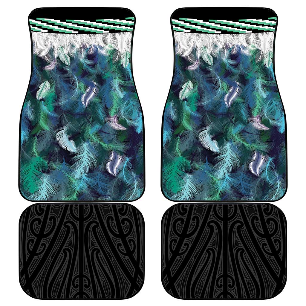 Aotearoa Korowai Motif Car Mats Maori Wheku Poutama