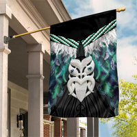 Aotearoa Korowai Motif Garden Flag Maori Wheku Poutama