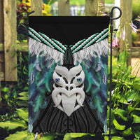 Aotearoa Korowai Motif Garden Flag Maori Wheku Poutama