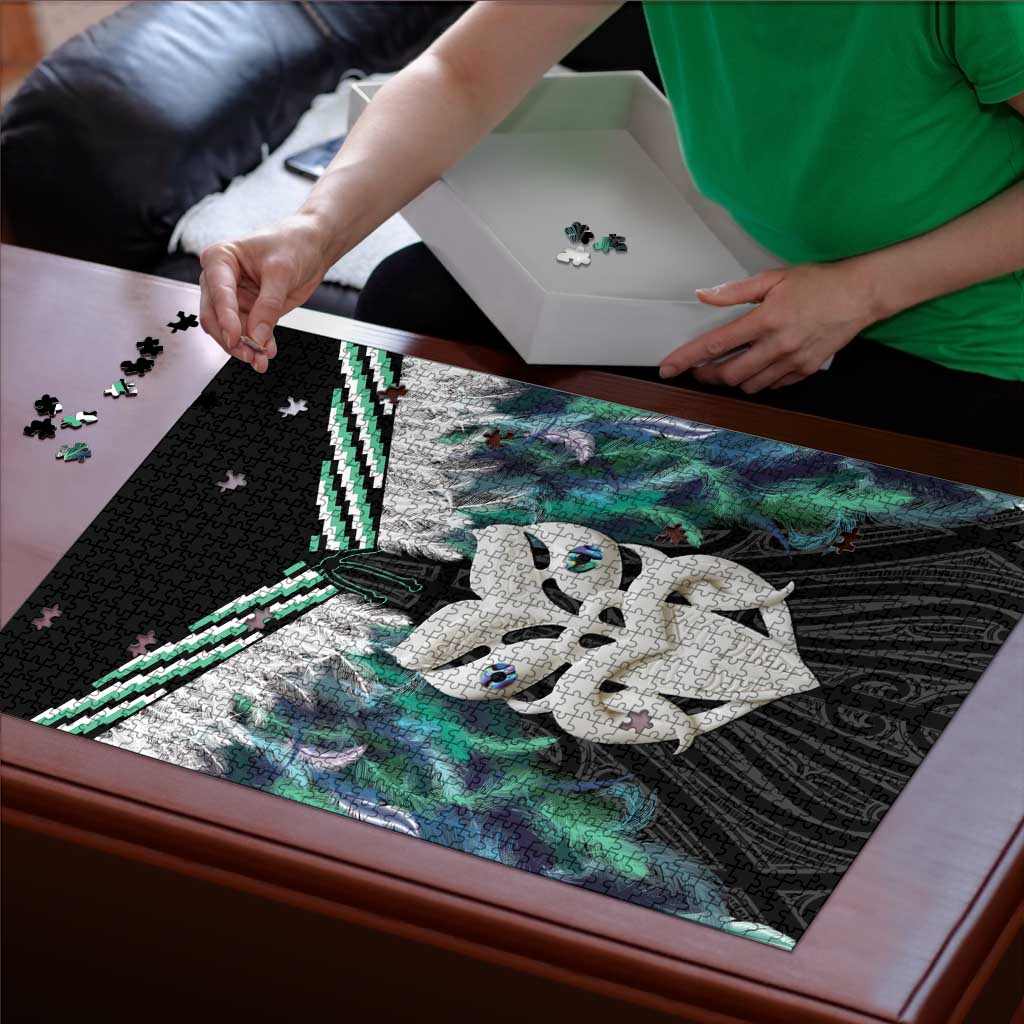 Aotearoa Korowai Motif Puzzle Maori Wheku Poutama - Polynesian Pride