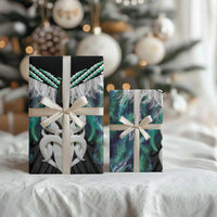 Aotearoa Korowai Motif Wrapping Paper Maori Wheku Poutama - Polynesian Pride