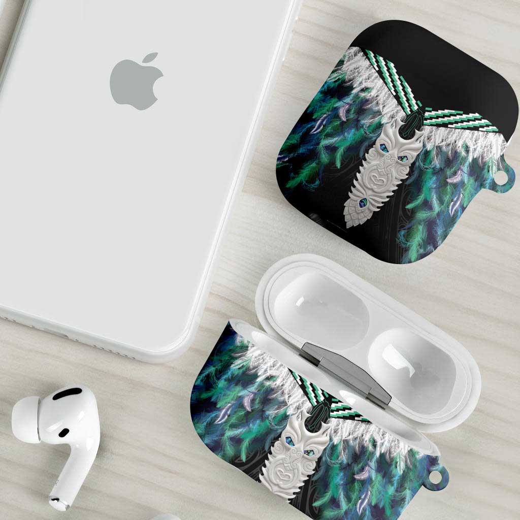 Aotearoa Korowai Motif AirPods Case Maori Tane Poutama - Polynesian Pride