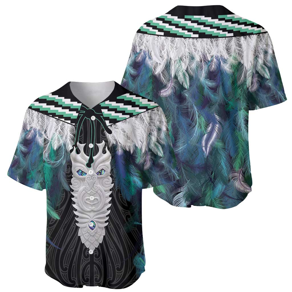 Aotearoa Korowai Motif Baseball Jersey Maori Tane Poutama LT14 - Polynesian Pride