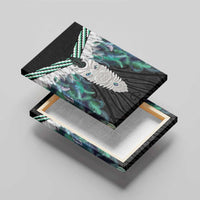 Aotearoa Korowai Motif Canvas Wall Art Maori Tane Poutama