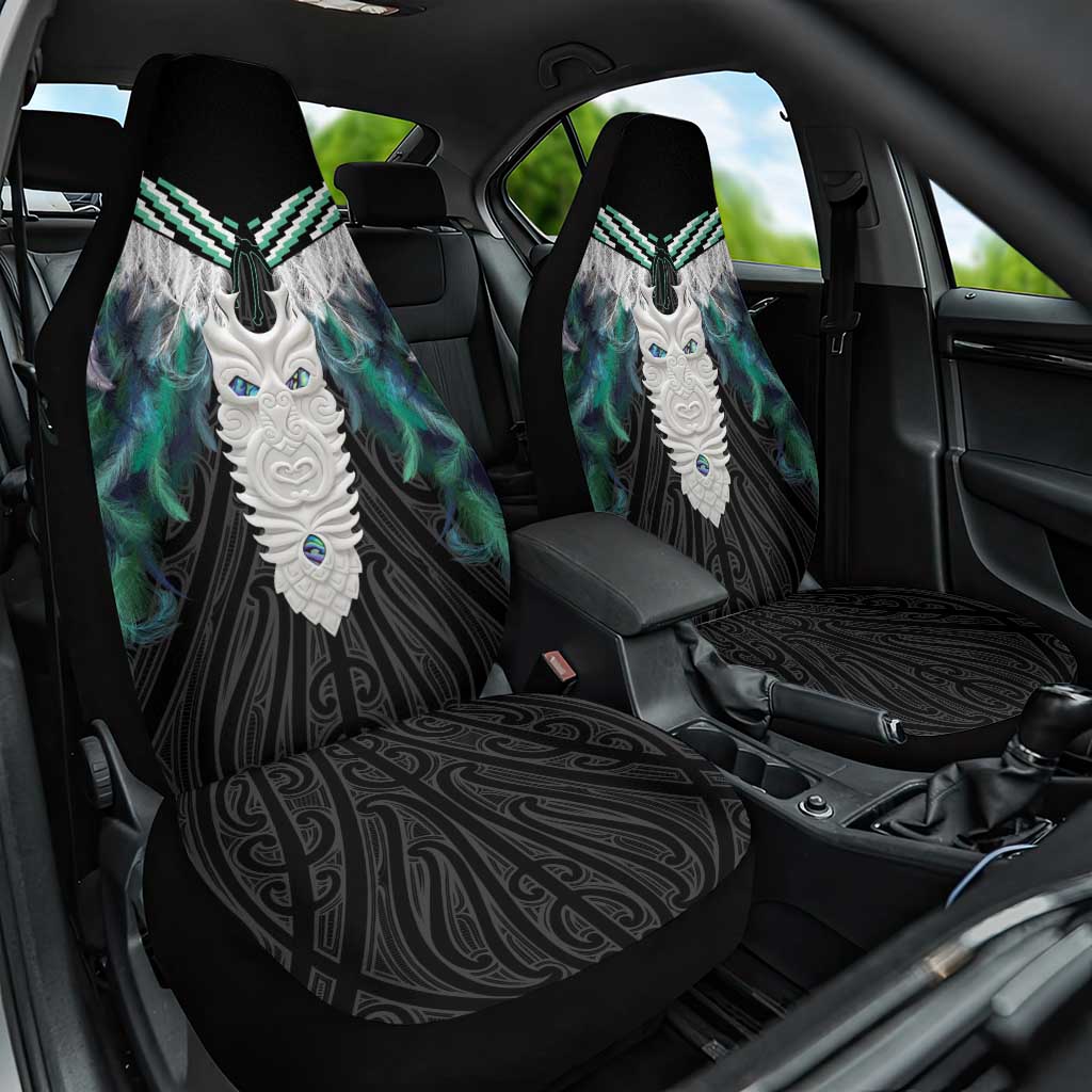 Aotearoa Korowai Motif Car Seat Cover Maori Tane Poutama