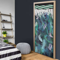 Aotearoa Korowai Motif Door Cover Maori Tane Poutama - Polynesian Pride