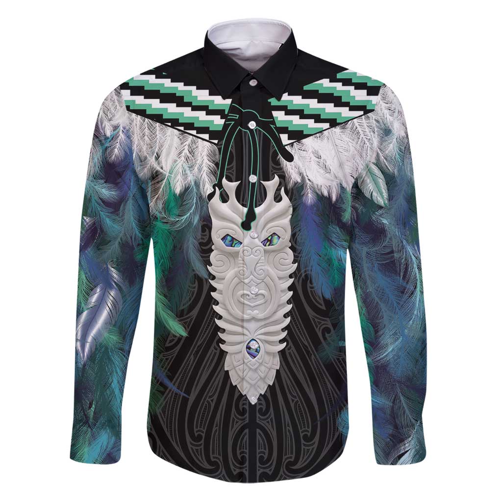 Aotearoa Korowai Motif Family Matching Puletasi and Hawaiian Shirt Maori Tane Poutama