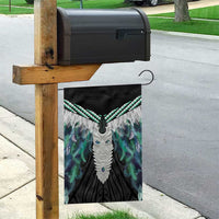 Aotearoa Korowai Motif Garden Flag Maori Tane Poutama