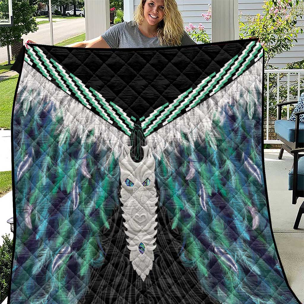 Aotearoa Korowai Motif Quilt Maori Tane Poutama