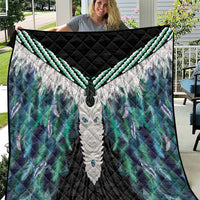 Aotearoa Korowai Motif Quilt Maori Tane Poutama