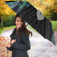 Aotearoa Korowai Motif Umbrella Maori Tane Poutama - Polynesian Pride