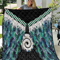 Aotearoa Korowai Motif Quilt Maori Koru Poutama