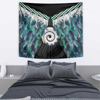Aotearoa Korowai Motif Tapestry Maori Koru Poutama