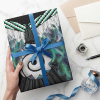 Aotearoa Korowai Motif Wrapping Paper Maori Koru Poutama - Polynesian Pride