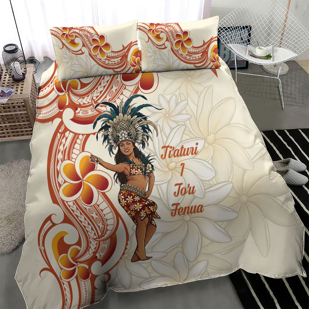 Heiva i Tahiti Bedding Set Ori Tahitian Dance Tiare Maori