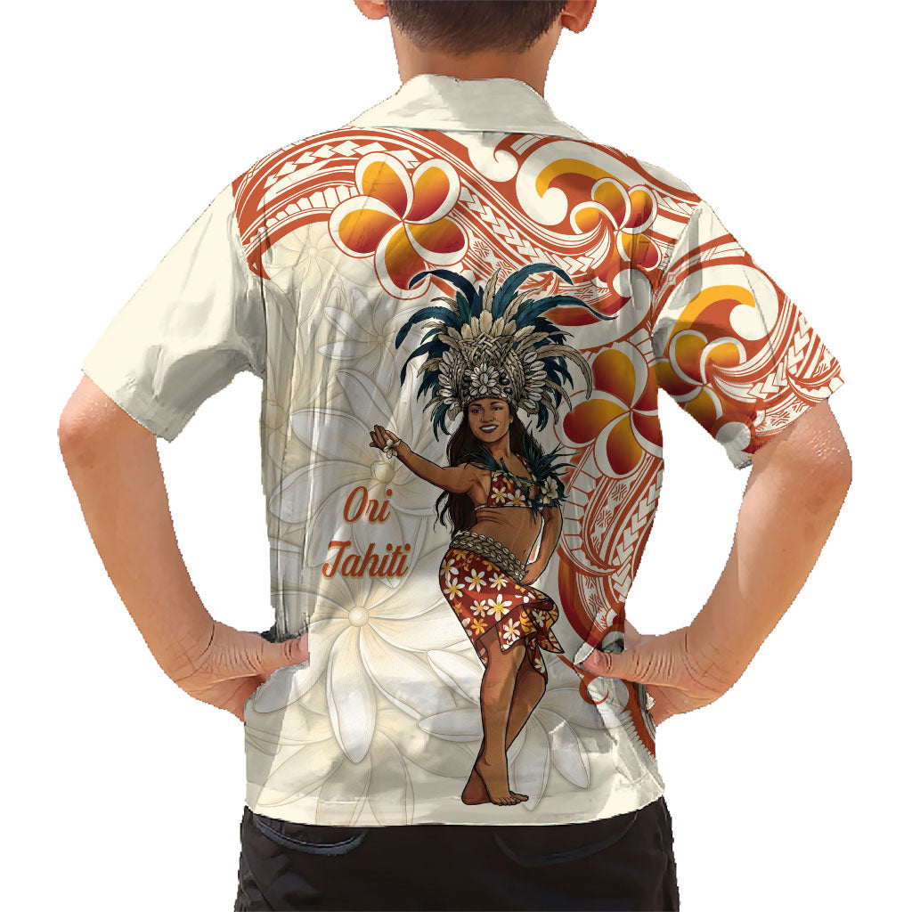 Heiva i Tahiti Family Matching Summer Maxi Dress and Hawaiian Shirt Ori Tahitian Dance Tiare Maori LT14 - Polynesian Pride