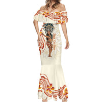 Heiva i Tahiti Mermaid Dress Ori Tahitian Dance Tiare Maori