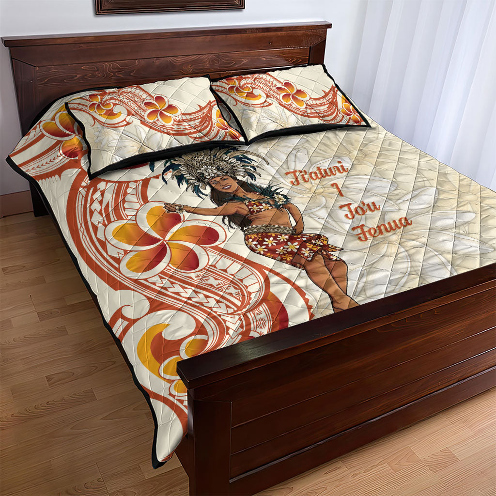 Heiva i Tahiti Quilt Bed Set Ori Tahitian Dance Tiare Maori LT14 - Polynesian Pride