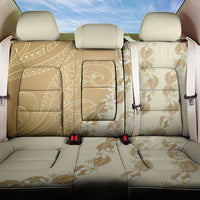 Heiva i Tahiti Back Car Seat Cover Tahitian Tiare Maori Cowrie Lei Brown LT14 One Size Brown - Polynesian Pride